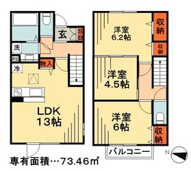 メゾン　ド　ＳＡＴＯＭＩの物件間取画像